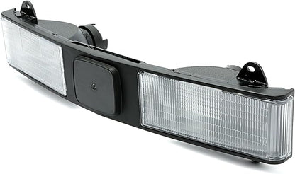 Front Bar Headlight & Hood Grille LVA802641 AM876800 Fit for Lawn Mower 670 770 790, Replacement for John Deere OEM