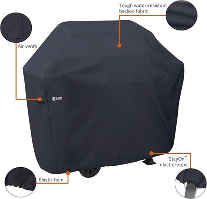 Classic Accessories Water-Resistant 80 Inch BBQ Grill Cover