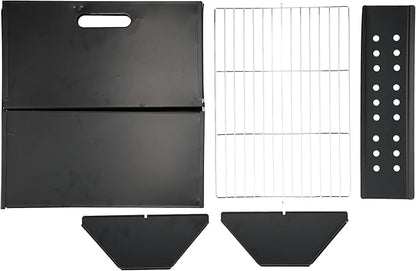 X Shape Charcoal Grill - Portable & Foldable BBQ Grill for Outdoor Cooking & Camping