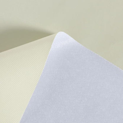 sancua 100% Waterproof Vinyl Tablecloth Table Cloth 60 Inch Round, Beige | Oil Spill Proof, PVC Material, Wipe Clean Table Cover for Dining Tables, Buffet Parties and Camping