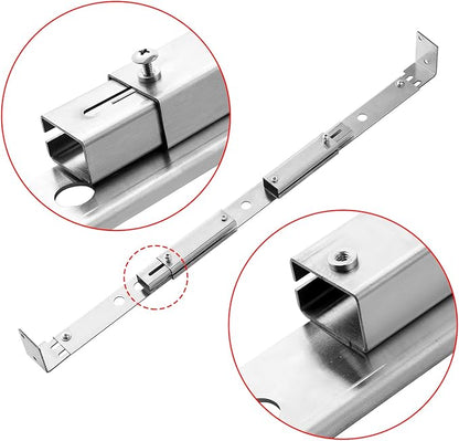 80012481 Replacement Parts Burner Support Rail for Charbroil Grill Replacement Parts 3 Burner Support Bracket 463251605 463240904 Charbroil Commercial Series Parts Front Avenue Burner Brace Rail Parts
