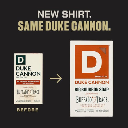 Duke Cannon Big Brick of Soap for Men, 3-Pack Variety – Triple Milled, 10oz Bars – Long-Lasting Mens Bar Soap with Natural Oils, Includes Bourbon, Citrus Cedar, High Country Scents