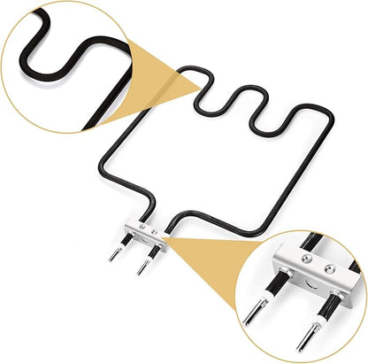 WADEO 1500 Watt Heating Element Compatible with Masterbuilt Electric Smoker and Grill, Adjustable Thermostat Cord Controller, Masterbuilt Smoker Parts for Smokers & Turkey Fryers