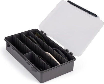 Plano StowAway 3700 Deep Stow Tackle Box, with Corrosion-Preventive Rustricor, Single Latch Design, Transparent DuraView Lid, Stackable Storage for Fishing Bait, Lures and Gear