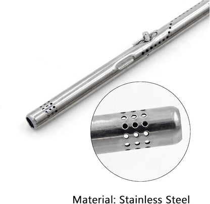 Hongso Grill Replacement Parts for Charbroil Performance 6 Burner 463276517, 463244819, 463274619, 463238218, 463245917 463276617 Grill Models, Heat Plates, Burner Tubes, Crossover Tubes, G470-0004-W1