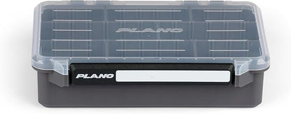 Plano StowAway 3600 Deep Stow Tackle Box with Corrosion-Preventive Rustricor, Single Latch Design, Transparent DuraView Lid, Stackable Storage for Fishing Bait, Lures and Gear