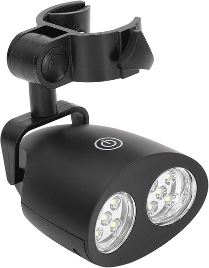 Grill Lamp, High Temperature Touch Control 3 Light Gears Barbecue Lamp with Screwdriver for Outdoor BBQ