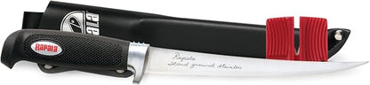 Rapala4 Soft Grip Fillet / Single Stage Sharpener / Sheath