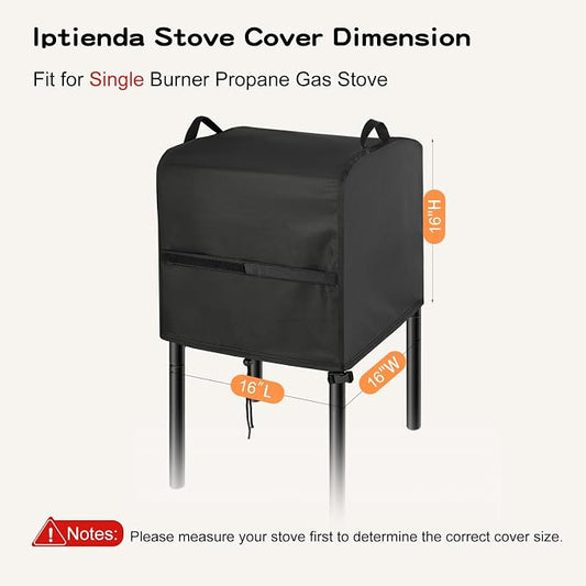 Stove Cover for VIVOHOME Single Burner, 16x16x16in
