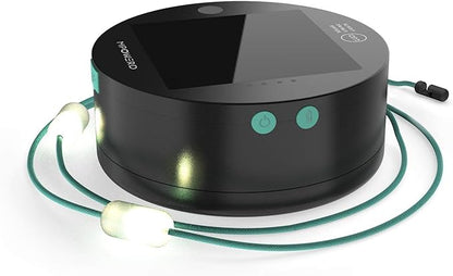 MPOWERD Luci Solar String Lights: Rechargeable via Solar and USB, Power Bank for Mobile Charging, 18’ or 44’, Waterproof, Lasts Up to 40 hrs, Up to 140 Lumens LEDs, Camping, Indoor/Outdoor Decorating