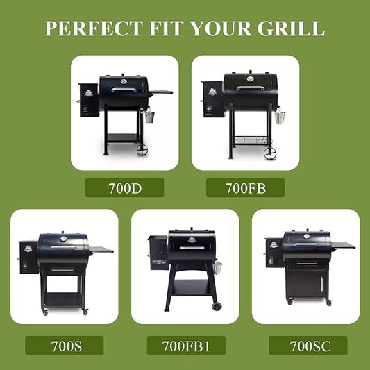 Utheer Warming Rack for Pit Boss 700 Series Pellet Grills, Fits Pit Boss 700D / 700FB / 700S / 700FB1 / 700SC, Stainless Steel Upper Warming Shelf Replacement