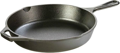 Lodge Cast Iron Set - 5-Piece Set - Pre-Seasoned Kitchen Set - Skillets, Griddle & Dutch Oven Included - PFAS-Free Non-Toxic Cookware