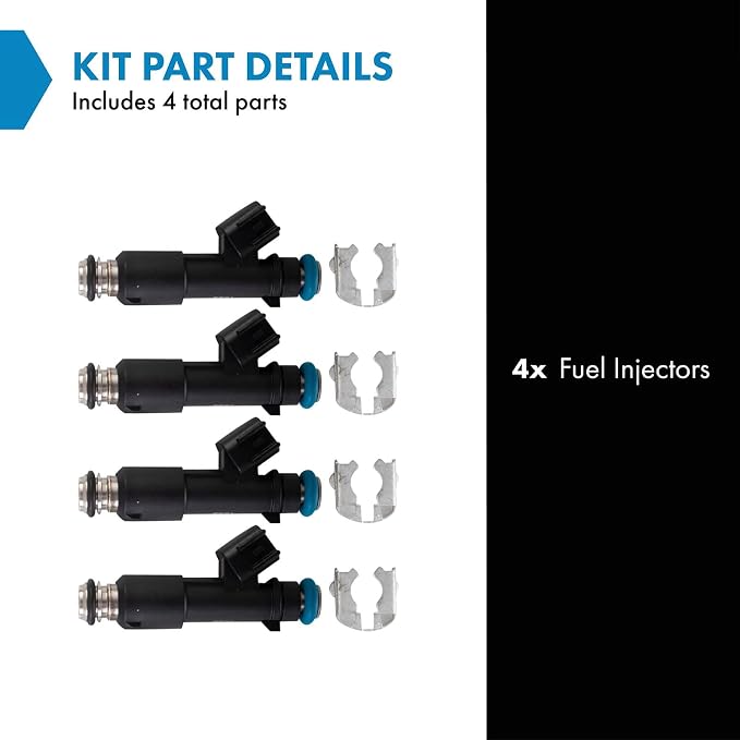 TRQ Fuel Injector Set | For 2005-2010 Chevrolet Cobalt 2007-2009 Pontiac G5