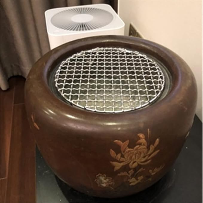 Round Cooking Rack 6 inch,R304 Stainless Steel Barbecue Grill with Feet for Outdoor Camping and Camping Barbecue Grill