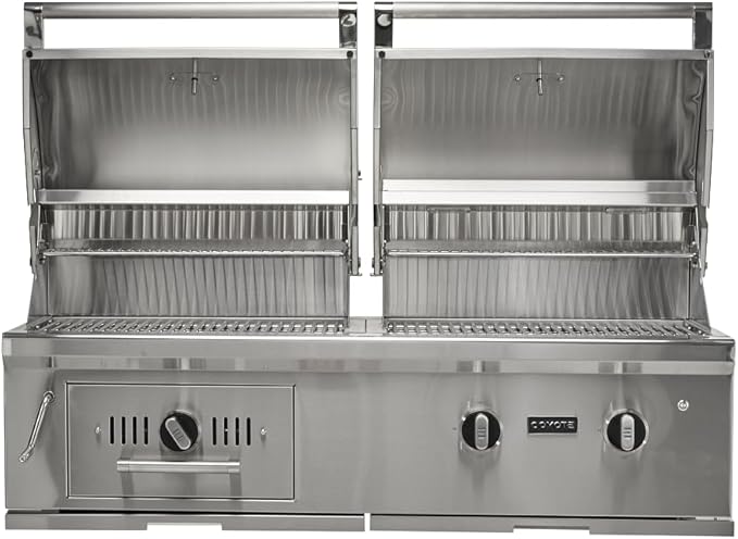 COYOTE OUTDOOR LIVING - 50" Hybrid Built-In NG Grill - Natural Gas - Model C3HY50NG