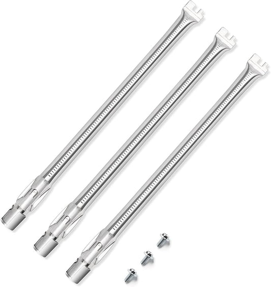 19.5" Grill Burner for Weber Genesis 300 Series (2011-2016) – Fits Genesis E310, E320, E330, S310, S320, S330, Front Control Knobs, 304 Stainless Steel, Replace burner for Weber Genesis 62752