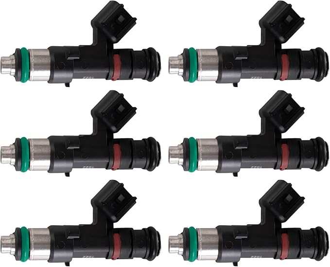 TRQ Fuel Injector Set | For 2008 Buick Enclave 2007-2008 GMC Acadia Saturn Outlook 2008-2010 Vue