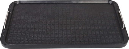 Flat Top Griddle for Stovetop, Non-Stick Griddle Grill Pan, Stove Top Grill,14.96" x 8.66", Works with Power XL,Chefman, Carl Schmidt Sohn, Cusimax, Techwood Smokeless Grill,Aluminum,Dishwasher Safe