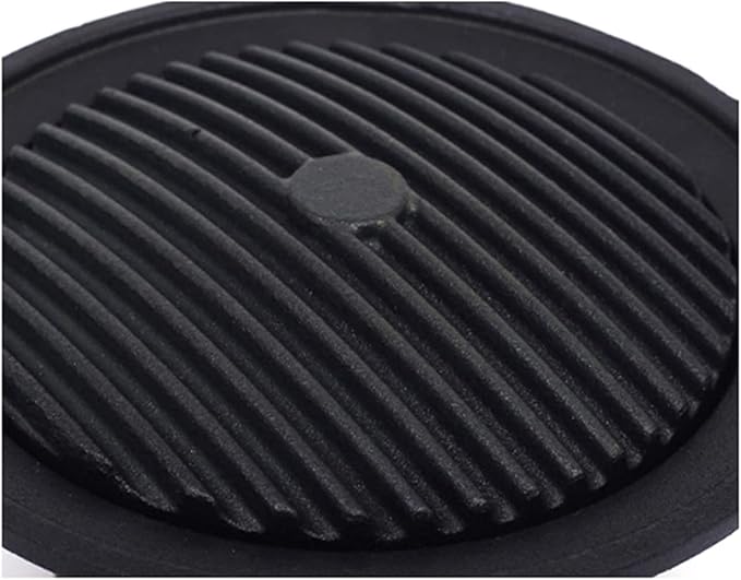 Barbecue Charcoal Grill Mini Grill Round with Desktop Portable Barbecue Outdoor Indoor Barbecue Charcoal Grill Mini 7inch Yakiniku Grill Nonstick Grill