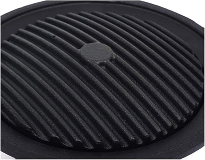 Barbecue Charcoal Grill Mini Grill Round with Desktop Portable Barbecue Outdoor Indoor Barbecue Charcoal Grill Mini 7inch Yakiniku Grill Nonstick Grill