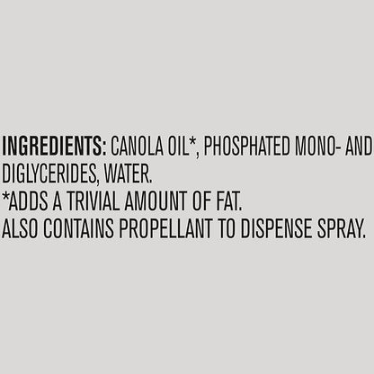 Pam No-Stick Cooking Spray - Grill - For High Temperature - Net Wt. 5 OZ (141 g) Each - Pack of 2