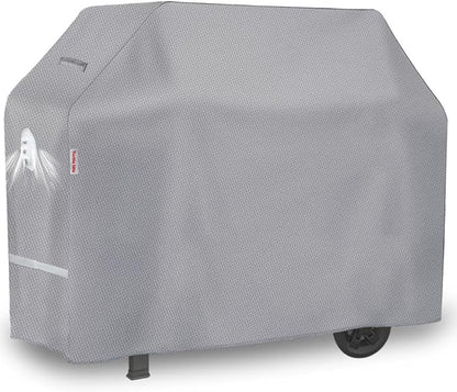 Turtle Life BBQ Grill Cover, 72 Inch Heavy Duty Waterproof 4-6 Burner Barbecue Gas Grill Covers for Weber Genesis Char-Broil Brinkmann, Gray