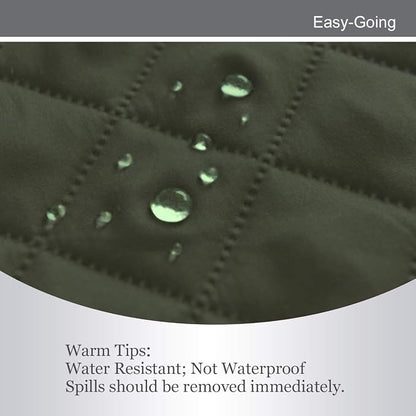 Easy-Going Reversible Couch Cover, 3 Cushion Sofa, Army Green/Beige | X-Large Sofa, Washable Slipcover For Dogs, Water Resistant Mat, Living Room, Non-Slip Sofa Cover, Pet Friendly