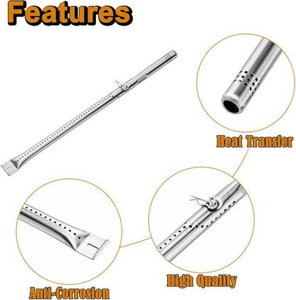 463245917 Grill Replacement Parts for Charbroil Performance Parts G470-0004-W1A Heat Tent G470-5200-W1 G321-4C00-W1 Burner Tube G432-001D-W1 Crossover Tube Charbroil 6 Burner 466245917 Gas Grill Parts