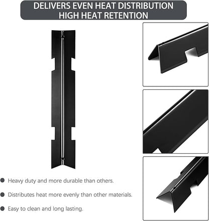 Spirit Grill Replacement Parts 7637 Grates 7635 Flavorizer Bars for Weber Spirit and Spirit II 200 Series Grills with Front Mount Controls E-210 E-215 E220 S210 S-215 S220 II E-210 II S-210 E210