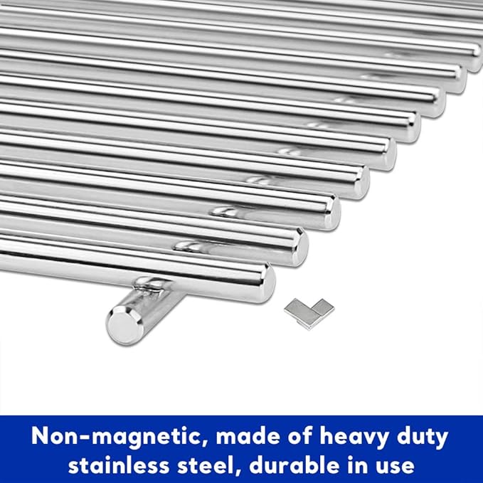 Grill Grate for Nexgrill 720-0882A Replacement Parts, Cooking Grates for Nexgrill 720-0882A Evolution Infrared Plus 5-Burner Stainless Steel Gas Grills Grates Cooking Grids for Nexgrill 5 Burner