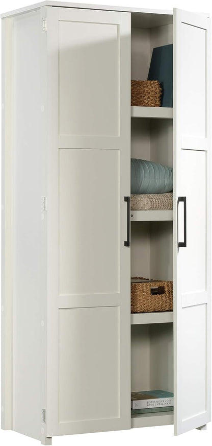 Sauder HomePlus Storage Cabinet/ Pantry cabinets, White finish