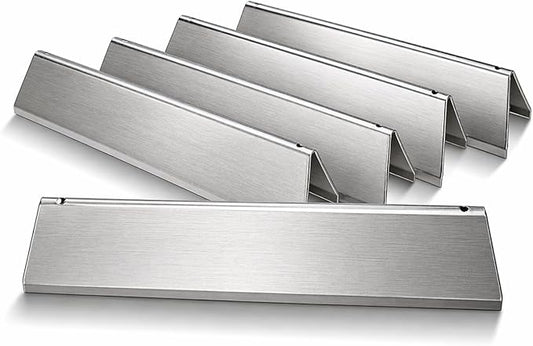 7636 Flavorizer Bars for Weber Spirit 300 & Spirit II 300 GS4 E310 E315 E320 E330 S310 S315 S320 S330, 15.3" Stainless Steel Weber Spirit Grill Parts Replacement for Weber 7636 67046 69797 68843