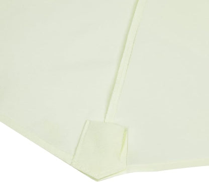 Sunnyglade 7.5ft Patio Umbrella Replacement Canopy Market Umbrella Top Outdoor Umbrella Canopy with 6 Ribs