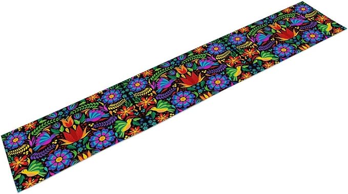 Table Runner for Kitchen Dining Thanksgiving Christmas Baby Wedding Party Decoration Table Decor 13x36 Inch