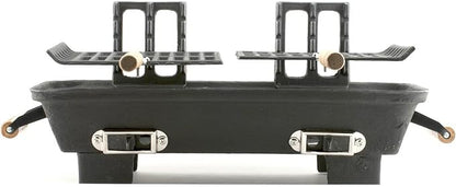 30052AMZ Kay Home Product's Cast Iron Hibachi Charcoal Grill, 10 by 18-Inch (Limited Edition)