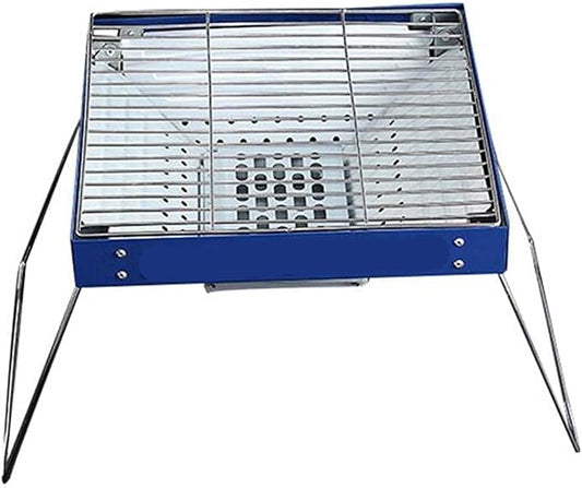 Foldable Charcoal Grill Portable BBQ Barbecue Grill Lightweight Simple Grill for Camping Garden Outdoor Travel