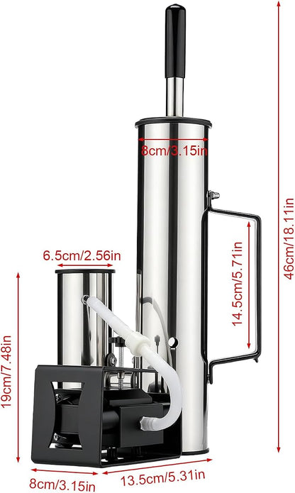 2026 Upgrade Electric Smoker Generator, Cold Smoker 60-70°F for Cheese | Stainless Steel Smoke Tube for Pellet Smoker, Outdoor Smoker for Cheese and Salmon, Best Gifts for Men and Dads