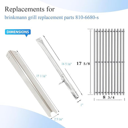 SS67241 (3-Pack) S140H1 (6-Pack) for kenmore grill replacement parts for Brinkmann 810-6680-S