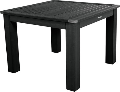 highwood Hamilton 5 Piece Square Dining Set, Black