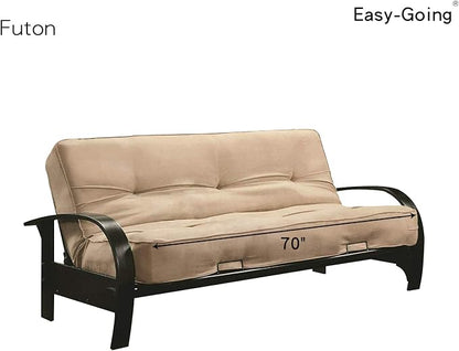 Easy-Going Reversible Couch Cover, Large Futon Sofa, Wine/Beige | Machine Washable Slipcover For Dogs, Water Resistant Furniture Mat For Living Room, Non-Slip Sofa Cover, Pet Friendly