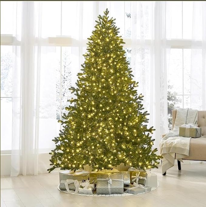 Heyworld Slow Twinkle Christmas Lights, 100 LED 27ft UL Certified Soft String Lights, 5mm Waterproof Fairy Glow for Indoor/Outdoor Christmas, Wedding, Garden Decor