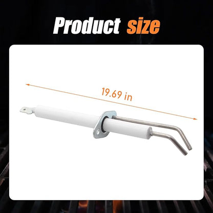 2-Pack Electronic Grill Igniter & Ceramic Electrode Set - Compatible with Select Outdoor Grills - Replacement for AP5318793, PB040179, PB040288