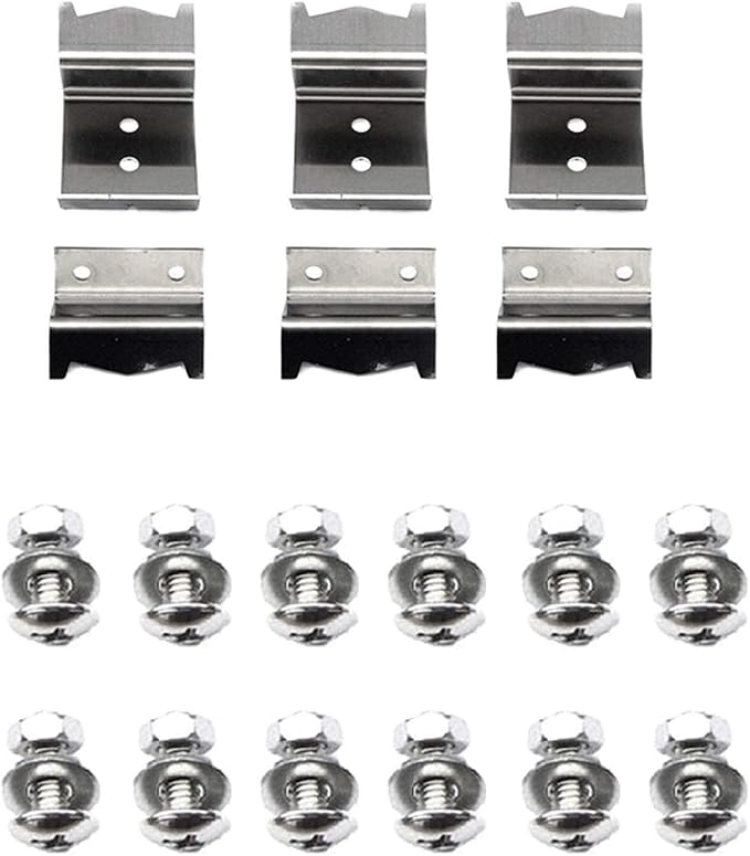 Hongso Grill Parts for Chargriller 5050 5650 3001 3072 3008 5072 5252 | Fits King Griller 3008 5252, Porcelain Coated Steel Heat Plates, Stainless Steel Burners & Hanger Brackets