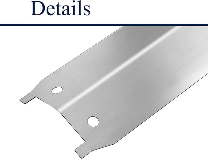 BBQ Gas Grill Replacement Parts Repair Kit Grill Heat Plates Heat Shield Heat Tent Burner Cover for Brinkmann 810-9212-S, 810-9213-S, 810-9311-S, Maxfire 810-9212-S, 14-1/4" x 5"