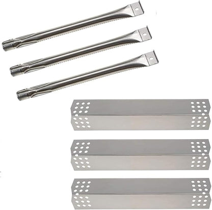 Grill Master Replacement Parts for 720-0737, 720-0769 Models - Heat Plate, Burner Shield & Flame Deflectors