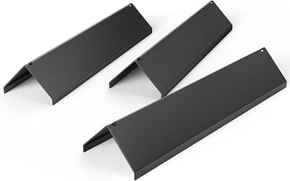 Uniflasy 7635 15.3 Inch Flavorizer Bars for Weber Spirit I & II 200 Series, Spirit E210 S210 E220 S220 Gas Grill, Porcelain Enameled Heat Plate Flavor for Weber Spirit 210 Replacement Parts