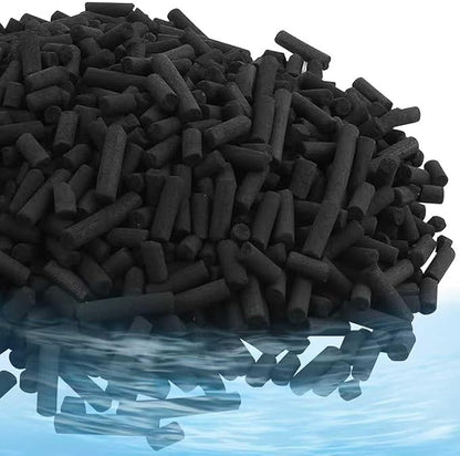 6.6 lbs Bulk Carbon Charcoal Filter Media Pellets for Aquarium Fish Tank Koi Reef Filter