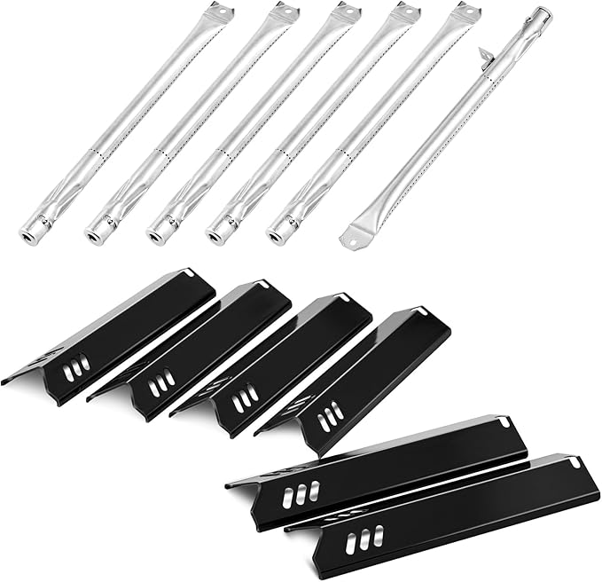 GR2205723-OG-00 Heat Plates 6 Burner Grill Replacement Parts for Outdoor Gourmet 162193 GR2323101-OG-00 GR2205720-OG-00 FSOGBG1107 FSOGBG1108 GR2205501-OG-00 GR2205520-OG-00 Rankam GR2205720-OG-00