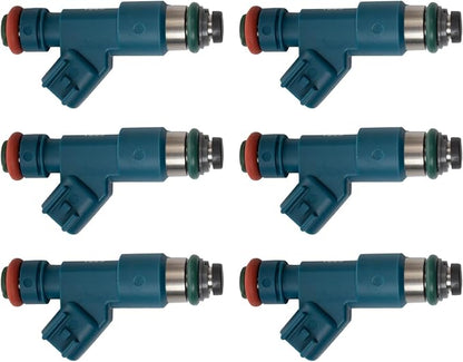 TRQ Fuel Injector Set | For 2007-2014 Volvo S80 2008-2010 V70 2010-2015 XC60 2008-2015 XC70 2007-2013 XC90