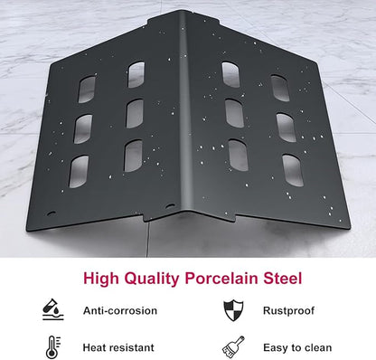 Uniflasy Grill Parts for Weber Genesis 300 Series with Front Control, Fits Genesis E310 E320 S310 S320 EP310 EP320, 7524 Cooking Grates, 62752 Burner Tubes, 7620 Flavorizer Bars & 7628 Igniter